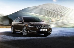 Skoda Auto Deutschland GmbH: SKODA SUPERB mit noch mehr Sicherheit und frischem Design - erstmals auch als SCOUT (FOTO)