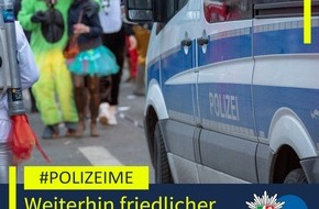 Polizei Mettmann: POL-ME: Eine fr&ouml;hlich-friedliche Karnevalssaison im Kreis Mettmann - die Polizei bedankt sich bei allen Jecken - 2602067