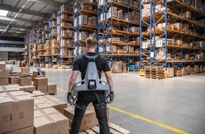German Bionic Systems: German Bionic launcht Exia: Das weltweit stärkste Exoskelett unterstützt mit echter KI-Power