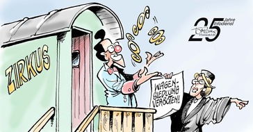 Bundesgeschäftsstelle Landesbausparkassen (LBS): Wohnen im Zirkuswagen? / Gerichte untersagten diese spezielle Grundstücksnutzung