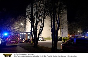 Feuerwehr München: FW-M: Kellerbrand mit vier Verletzten (Forstenried)