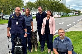 Hauptzollamt München: HZA-M: Neue Zollspürhunde am Münchner Flughafen im Einsatz