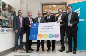 Ericsson GmbH: Forschungslabor für das Internet-der-Dinge / NRW-Wirtschaftsminister Pinkwart eröffnet Ericsson IoT Business Lab in Aachen (FOTO)