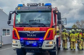 Feuerwehr Dresden: FW Dresden: Brand in Erstaufnahmeeinrichtung für Asylbewerber