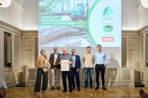 DEUTSCHER WALDPREIS 2025: Auszeichnungen für herausragendes Engagement in Baden-Württemberg, Nordrhein-Westfalen, Rheinland-Pfalz und Sachsen-Anhalt