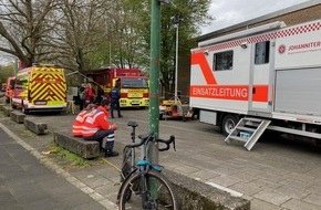 Feuerwehr Ratingen: FW Ratingen: Überörtliche Hilfe in Neuss