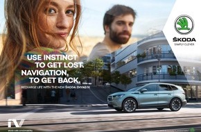 Skoda Auto Deutschland GmbH: Mobilität, die berührt: SKODA startet globale Kampagne zur E-Mobilitäts-Submarke iV