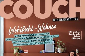 Couch: COUCH LIEBLINGSSTÜCKE: Launch der dritten Living-Kollektion bei OTTO / Rund 50 neue Möbel, Accessoires und Heimtextilien mitentwickelt von der COUCH-Redaktion