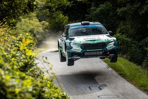 Kroatien-Rallye: Europäische Titel für Škoda Crew Mikolaj Marczyk und Szymon Gospodarczyk*
