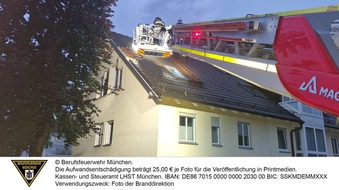 Feuerwehr München: FW-M: Unwetterbilanz in der Landeshauptstadt