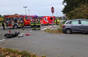 Feuerwehr Sprockhövel: FW-EN: Schwerer Motorradunfall - Rettungshubschrauber im Einsatz