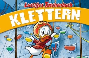 Egmont Ehapa Media GmbH: Adrenalin-Kick an der Kletterwand - im Lustigen Taschenbuch mit Egmont Ehapa Media!