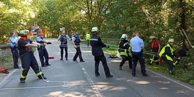 Kreispolizeibehörde Wesel: POL-WES: Voerde - Ein "Stunt" ging gut aus