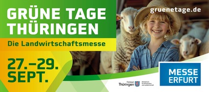 Messe Erfurt: Geballtes Fachwissen auf der Thüringer Landwirtschaftsmesse Grüne Tage Thüringen