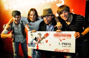 Coca-Cola Schweiz GmbH: Ruhm, Ehre und ein Platz in der Rock'n'Roll History / MyCokemusic Soundcheck 2012: Der grösste Newcomer-Band-Wettbewerb der Schweiz geht in die nächste Runde
