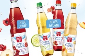 MineralBrunnen RhönSprudel Egon Schindel GmbH: Presseinformation RhönSprudel: Leicht & fruchtig mit neuer Sorte und in frischem Design