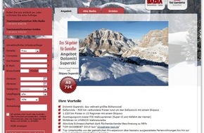 Tiscover GmbH: Alta Badia/Gröden: erfolgreiche Bilanz der Online-Winterkampagne - BILD