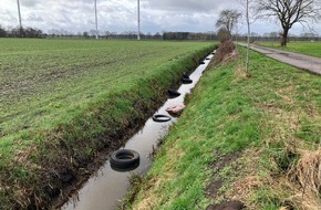 Polizeiinspektion Delmenhorst / Oldenburg - Land / Wesermarsch: POL-DEL: Landkreis Oldenburg: Illegale M&uuml;llentsorgung in Hatten +++ Zeugenaufruf