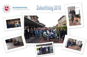 Polizeiinspektion Cloppenburg/Vechta: POL-CLP: Zukunftstag 2018 bei der PI Cloppenburg/Vechta