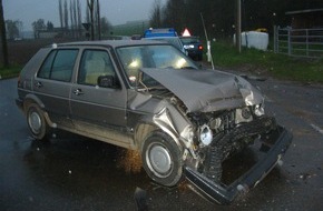 Polizeiinspektion Northeim: POL-NOM: Verkehrsunfall nach Vorfahrtsmissachtung