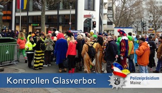 Polizeipräsidium Mainz: POL-PPMZ: Zwischenfazit der Mainzer Polizei zu Altweiberfastnacht rundum positiv