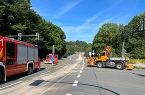 Feuerwehr Sprockhövel: FW-EN: Auslaufende Flüssigkeiten beseitigt