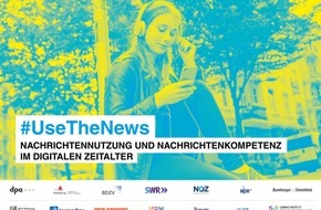dpa Deutsche Presse-Agentur GmbH: "use the news - Nachrichtennutzung und Nachrichtenkompetenz im digitalen Zeitalter" - Forschungsprojekt von dpa mit Partnern aus Medien, Wissenschaft, öffentlichen Institutionen und Zivilgesellschaft