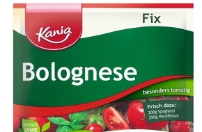 Lidl: Der Schweizer Hersteller HACO AG informiert über einen Warenrückruf der Produkte "Kania Fix Nudel-Schinken Gratin", "Kania Fix Bolognese" und "Kania Fix für Lasagne".