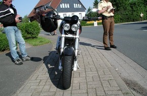 Polizeiinspektion Hameln-Pyrmont/Holzminden: POL-HM: Polizei Bad Münder zieht erneut Motorräder aus dem Verkehr