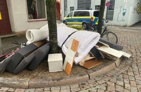Polizeidirektion Lübeck: POL-HL: HL-Innenstadt-Aegidienstraße/ Immer wieder Mülllagerungen