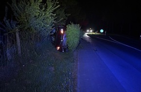 Polizeidirektion Wittlich: POL-PDWIL: Verkehrsunfall unter Alkoholeinfluss
