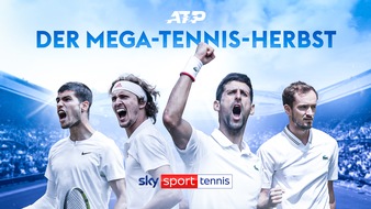 Sky Deutschland: Sky Sport präsentiert Weltklasse-Tennis von der ATP Tour den ganzen Herbst täglich live