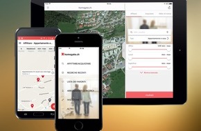 homegate AG: homegate.ch presenta le sue nuove app &#8722; più intuitive, più veloci e con funzioni avanzate