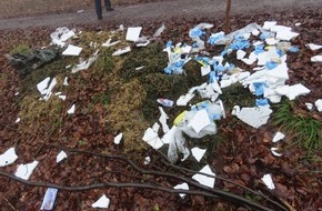Polizeiinspektion Hameln-Pyrmont/Holzminden: POL-HM: Unverständliche Müllentsorgung