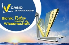 CASIO Europe GmbH: Sieger des bundesweiten Schülerwettbewerbs Casio Vektoria Award zum Thema Bionik gekürt