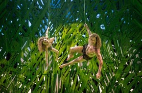 Stage Entertainment GmbH: Disneys Musical TARZAN® ist Familiensache: Alexander Klaws schwingt gemeinsam mit Sohn Lenny durch den Dschungel