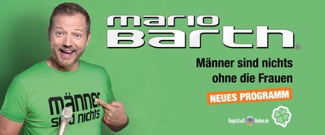 act entertainment ag: Zusatzshow: Mario Barth - Männer sind nichts ohne die Frauen | NEU: 06.03.2026, Bern, 07.03.2026, Zürich