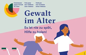 Schweiz. Kriminalprävention / Prévention Suisse de la Criminalité: "Gewalt im Alter" - nationale Sensibilisierungskampagne