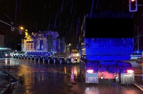 Polizei Minden-L&uuml;bbecke: POL-MI: Schwertransport unter Polizeibegleitung sicher durchgef&uuml;hrt