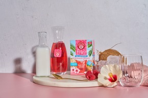 Pressemitteilung: Coole Drinks für heiße Tage: Die neuen Sommertees von TEEKANNE