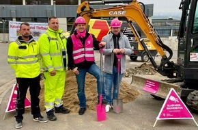 Deutsche Telekom AG: Telekom startet Glasfaser-Ausbau in Schonungen