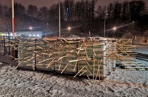 Kreispolizeibehörde Märkischer Kreis: POL-MK: Sachbeschädigung am Gartencenter