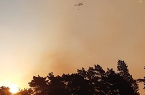 Feuerwehr Schermbeck: FW-Schermbeck: Unterstützung beim Waldbrand im Kreis Viersen