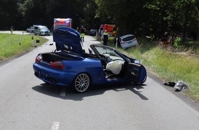 Kreispolizeibehörde Höxter: POL-HX: 40.000 Euro Sachschaden bei Unfall auf der L825