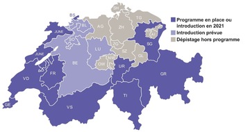 Krebsliga Schweiz: Dépistage du cancer du côlon : entrée en vigueur des standards nationaux de qualité