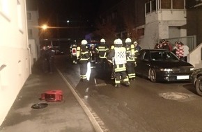 Feuerwehr Plettenberg: FW-PL: Gemeldeter Kellerbrand im OT-Eiringhausen. Eine Person mit Rauchgasvergiftung