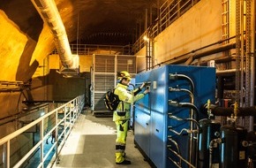Amatic AG: Gotthard-Basistunnel: Zentralschweizer Unternehmen AMATIC sorgt für Sicherheit, auch im Brandfall