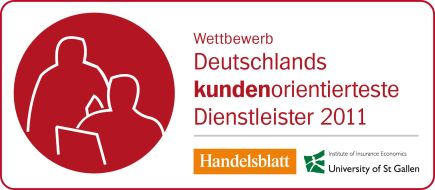DVAG Deutsche Vermögensberatung AG: Top-Auszeichnung für Beratungs- und Betreuungsqualität: Deutsche Vermögensberatung (DVAG) ist "Deutschlands kundenorientiertester Dienstleister 2011" (mit Bild)