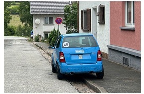 Polizeiinspektion Kusel und Polizeiwache Schönenberg-Kübelberg: POL-PIKUS: Geparktes Fahrzeug touchiert