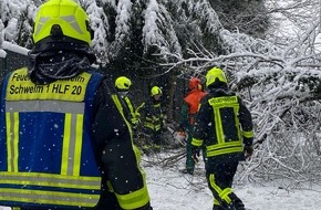 Feuerwehr Schwelm: FW-EN: Folgemeldung: viele wetterbedingte Einsätze in Schwelm